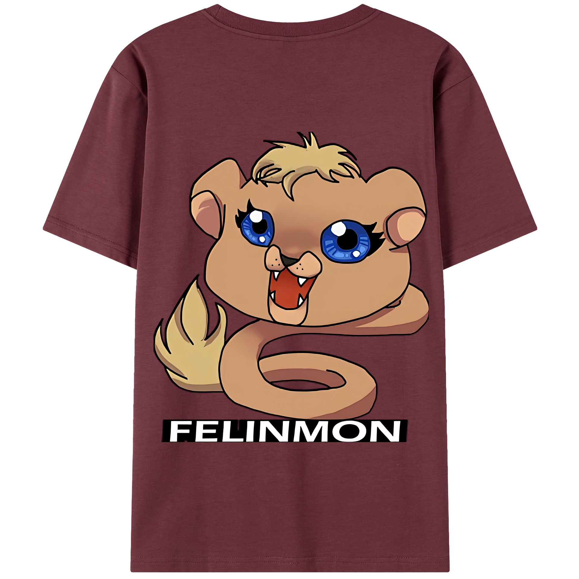 （画像用） Digimon デジタルモンスター/デジモン 綿100％半袖Tシャツ（背面プリント）